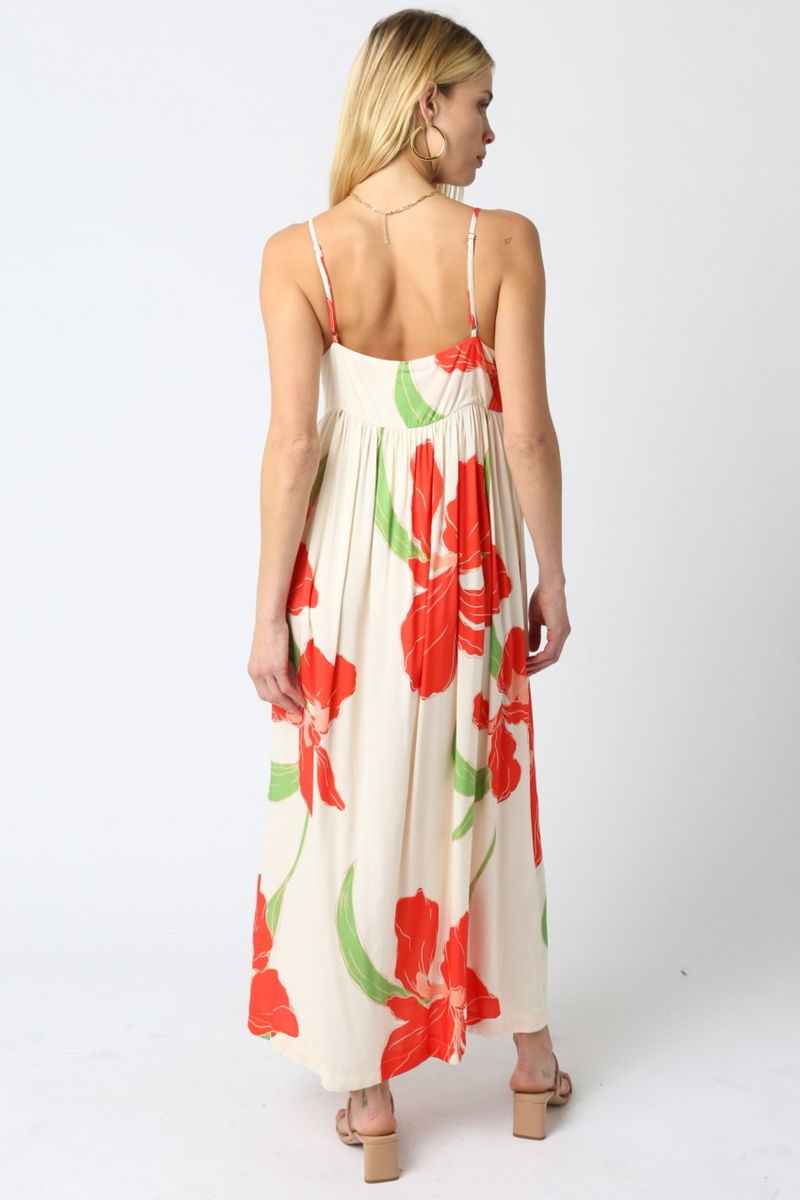 Louie Floral Maxi Dress