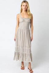 Light Gray Charleigh Maxi Dress Maxi Dress