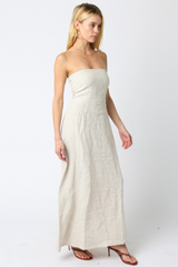 Lavender Babette Linen Maxi maxi dress