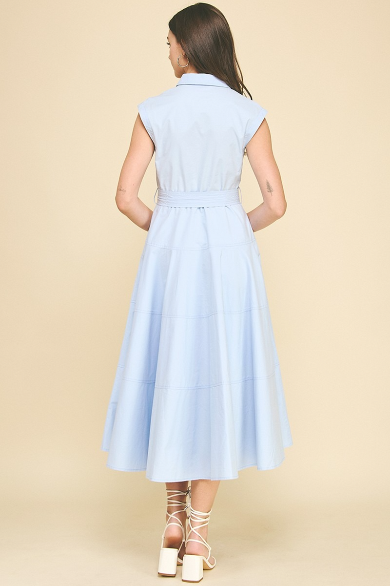 Light Gray Stonebrook Maxi Dress Maxi Dress