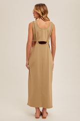 Patty Twofer Tank Midi Dress