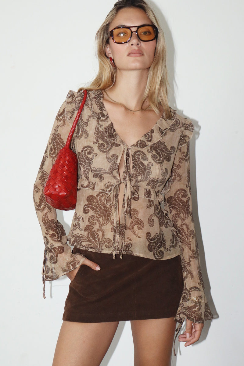 Light Gray Kenzie Skort Skirt