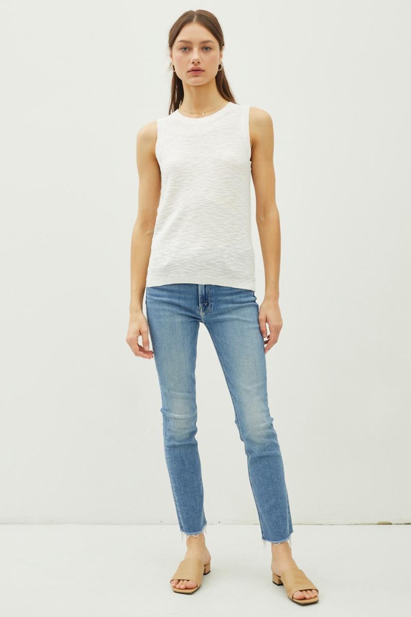Raina Slub Knit Top