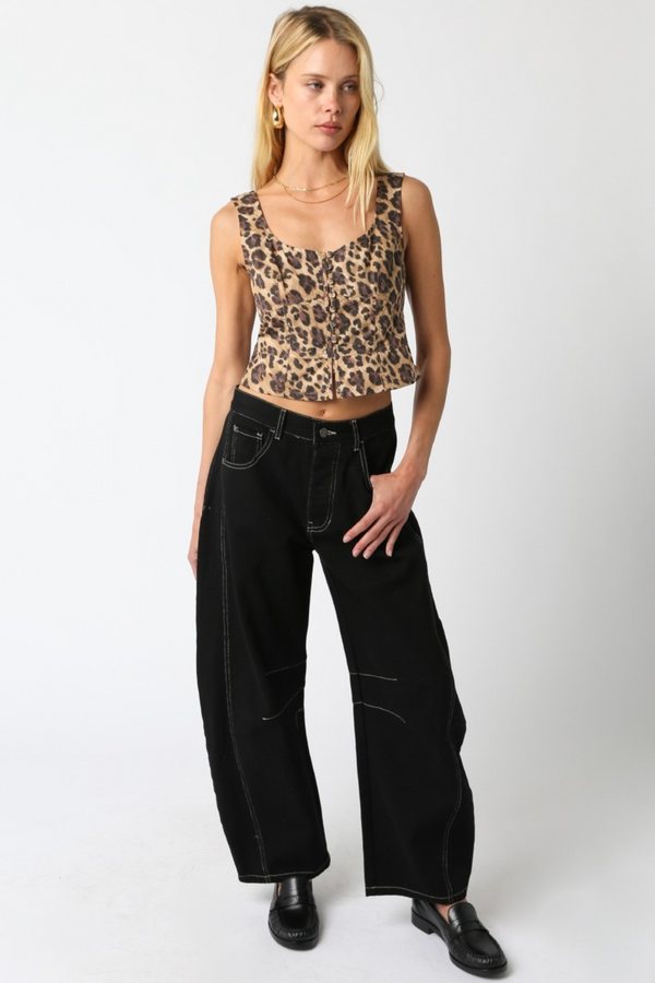 On The Prowl Top in Leopard
