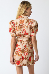 Sienna Haven Floral Mini Dress Mini Dress