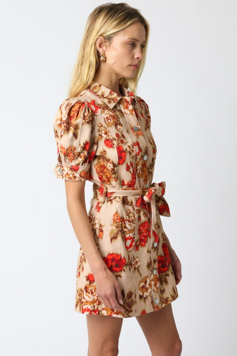 Sienna Haven Floral Mini Dress Mini Dress