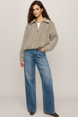 Rosy Brown Dunaway Bubble Jacket Jacket