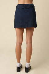 Bo Belted Mini Skirt Mini Skirt