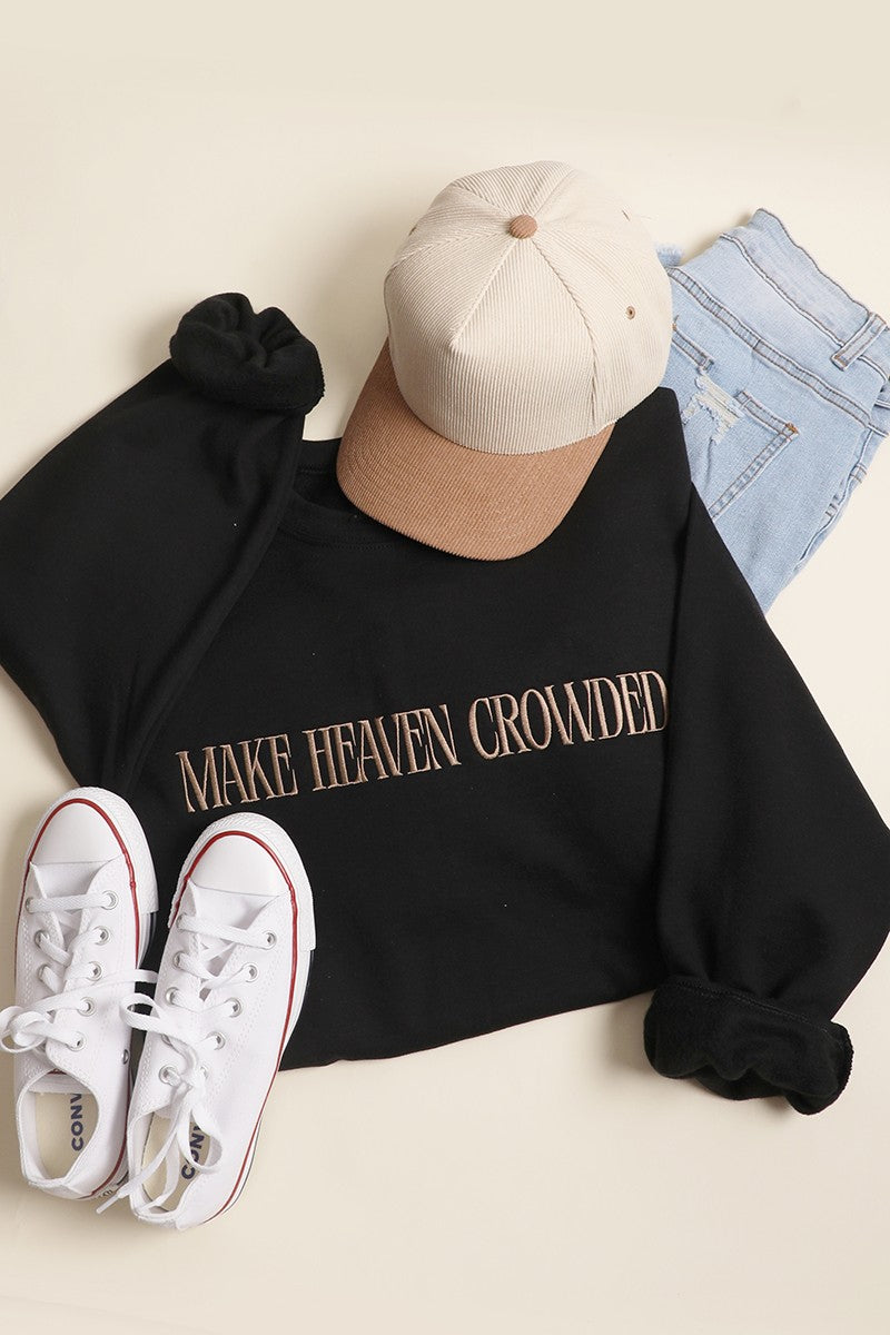 Light Gray Make Heaven Crowded Sweatshirt Sweatshirt