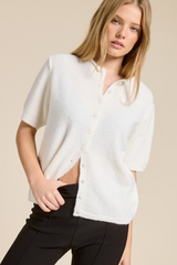Lavender Wren Short Sleeve Cardigan Cardigan