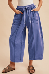 Tan Urban Drift Barrel Pant Pant