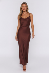 Bessie Sleeveless Lace Back Maxi Dress