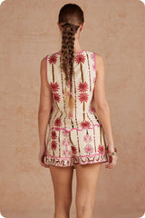 Rosy Brown Beach Trip Top Top