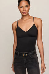Black Luxe Smooth Essential Tank Tank