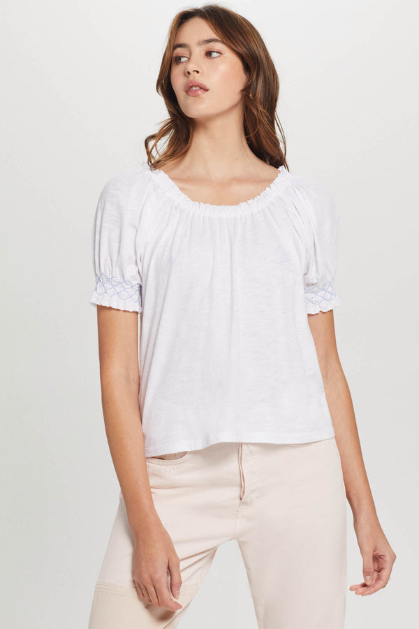 Light Gray Esmeralda Top T Shirt