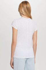 Light Gray Signature Stitch Ringer Tee T Shirt