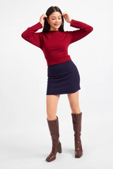 White Smoke On A Stroll Mini Skirt Mini Skirt