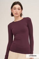 Light Gray Kell Long Sleeve Top Top