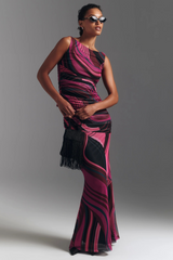 Dim Gray Savy Top in Pink/Multi Top