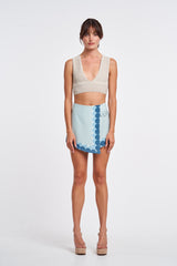Lavender Jenni Engineered Shorts Shorts