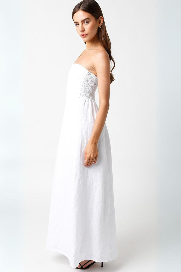 Lavender Babette Linen Maxi maxi dress