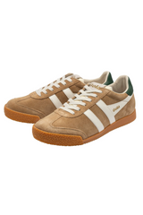 Elan Sneaker | Brown Sugar/Off White/Evergreen