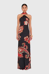 Lavender Ashton Maxi Dress in Kiara Print Maxi Dress