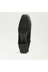 Paige Ankle Boot | Black Suede