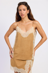 Lavender Iria Lace Cami Cami