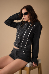 Black Ranch House Twill Jacket Jacket