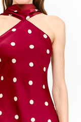 Magdalena Bias Cut Midi Dress Midi Dress
