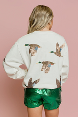 Tan Mallard Sweatshirt Sweatshirt