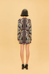 Light Goldenrod Passion Scarf Wrap Mini Dress Mini Dress