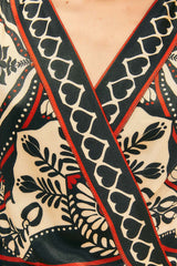 Tan Passion Scarf Wrap Mini Dress Mini Dress