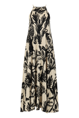 Gray Newport Dress in Lagoon Maxi Dress