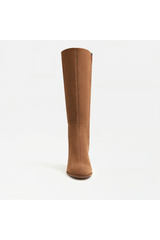 Marlowe Knee High Boot | Maple Ginger Suede