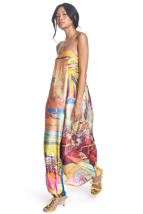 Thalia Dress in Vacation Multi