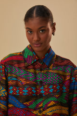 Tan Mirage Long Sleeve Shirt Shirt