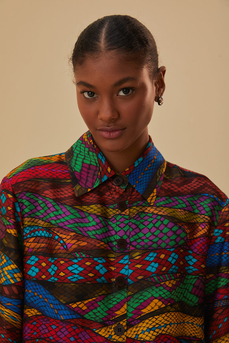Tan Mirage Long Sleeve Shirt Shirt