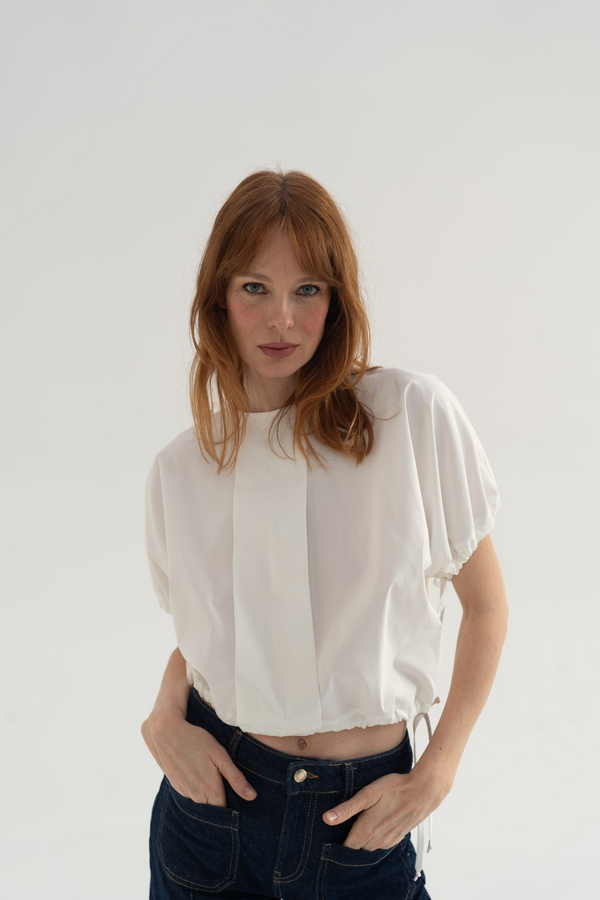 Light Gray Bocca Top Top