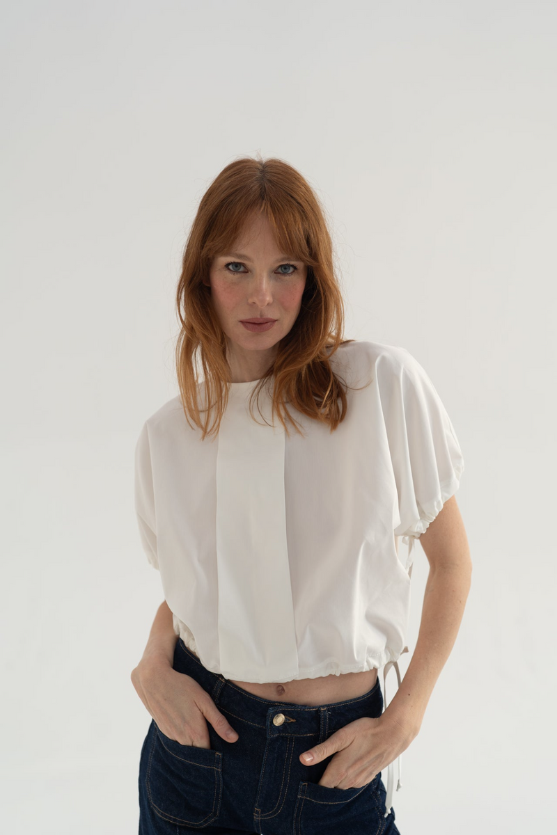 Light Gray Bocca Top Top