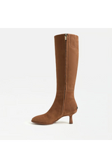 Marlowe Knee High Boot | Maple Ginger Suede