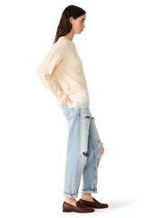 White Smoke Aries Sweater Sweater
