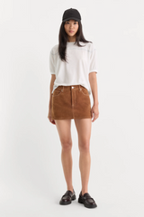 Lavender The Better Than Suede Mini Skirt Mini Skirt