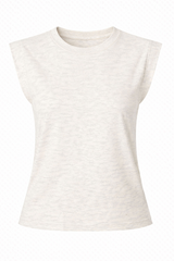 Ciara Cap Sleeve Crew Neck Top