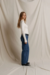 Ivanna Micro Modal Rib Long Sleeve T Shirt