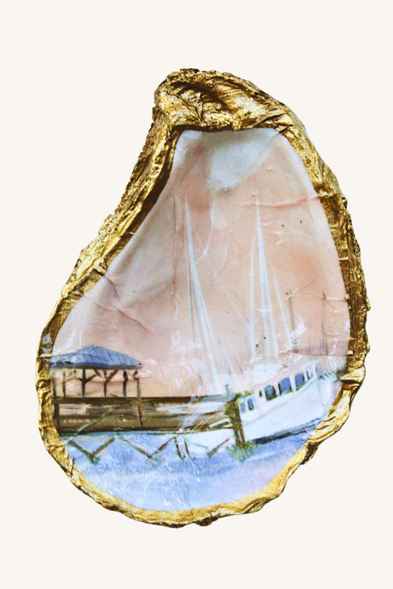 Misty Rose A Love Letter to Charleston | Rebecca Illustrated Collection Trinket Dish