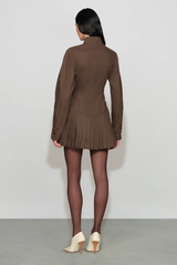 Light Gray Solene Denim Mini Dress Mini Dress