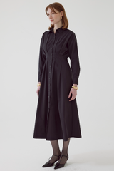 Dark Slate Gray Billie Dress Midi Dress