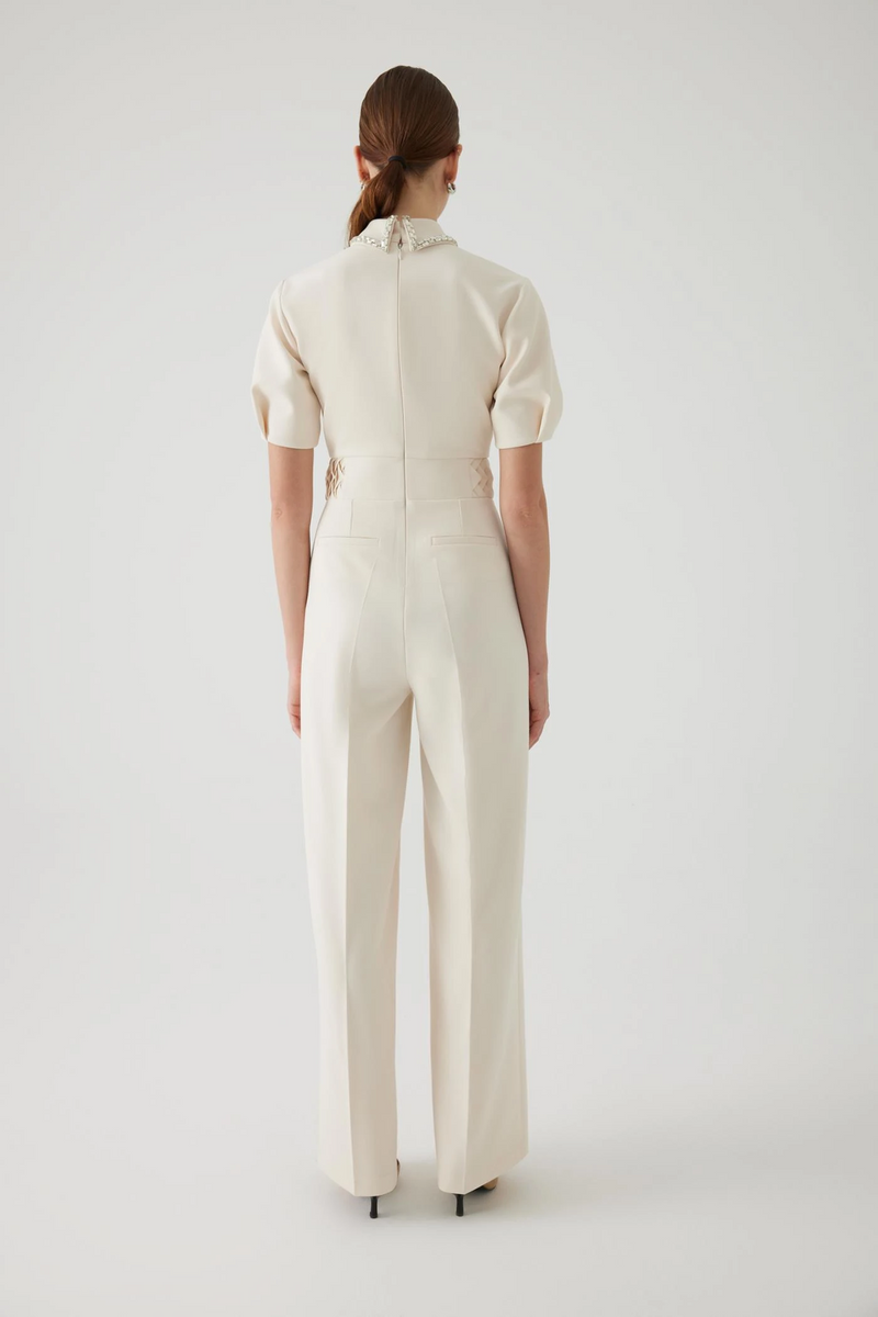 Light Gray Abner Jumpsuit Jumpsuit